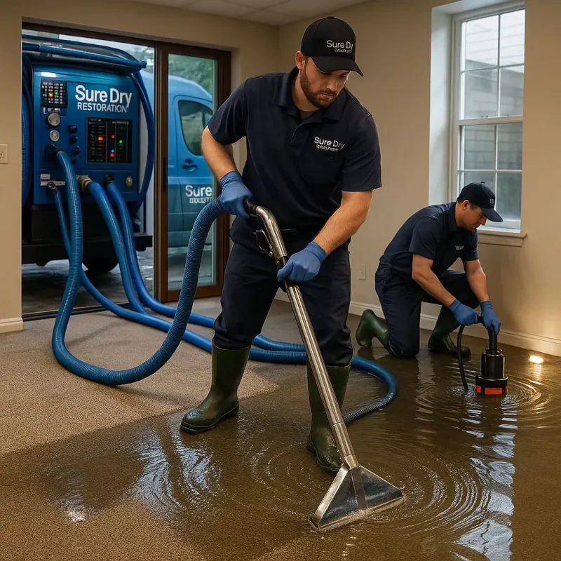 Water Extraction and Removal process in Cherry Hill, NJ